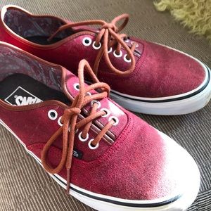Vans garnet red sneaker